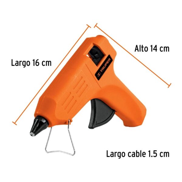 PISTOLA ELECTRICA PARA SILICONA GRANDE - Imagen 2