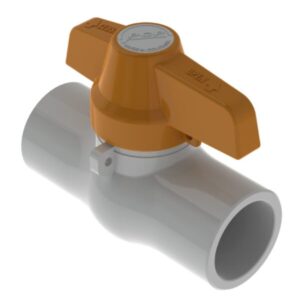 VALVULA DE BOLA COMPACTA SOLDADA LIV 1/2"