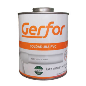 SOLDADURA GERFOR. PVC 1/4 GAL.